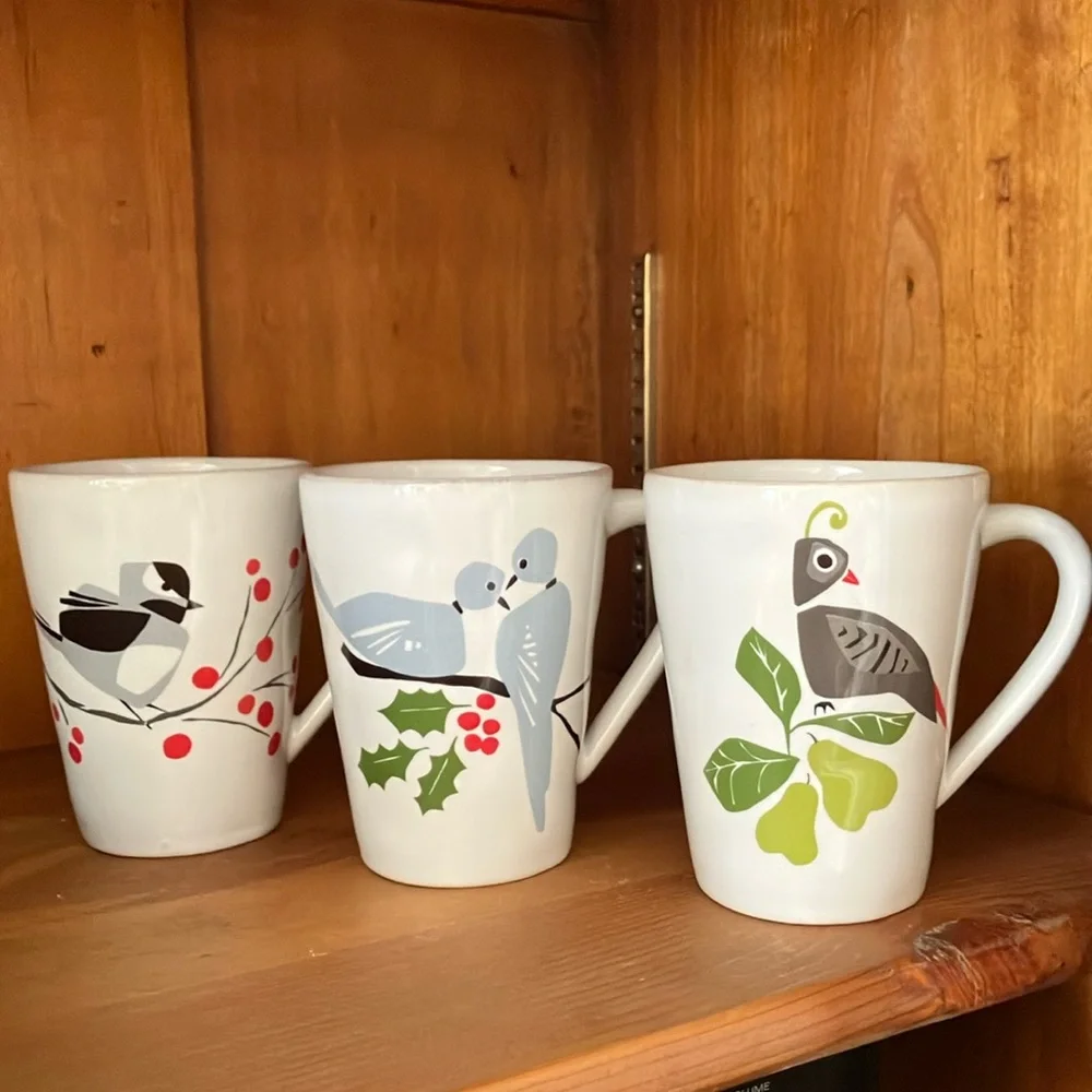 3 Crate&Barrel Mugs